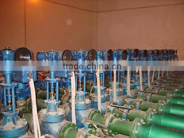high temperature flow control valve for building heat exchanger application