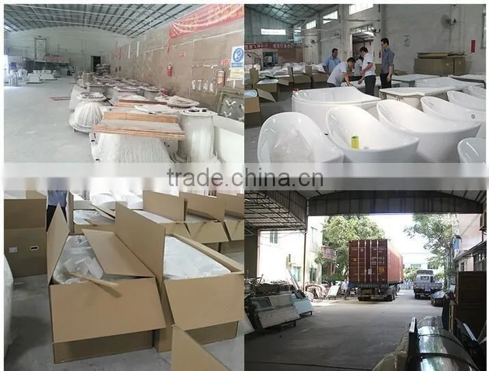 Italia classic design natural stone and resin stone round bathtub for bathroom furniture,freestanding solid surface bathtub