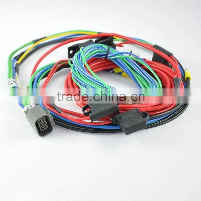 Motorcycle automotive electronic connector automobile wiring harness