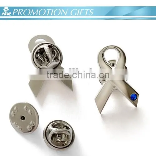 custom cancer metal badge name badge