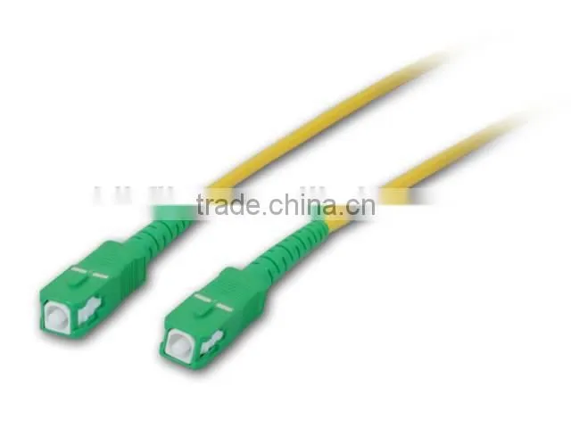 OEM SM fiber optical SC/APC pigtail SC singlemode simplex fiber optic pigtail 0.9mm