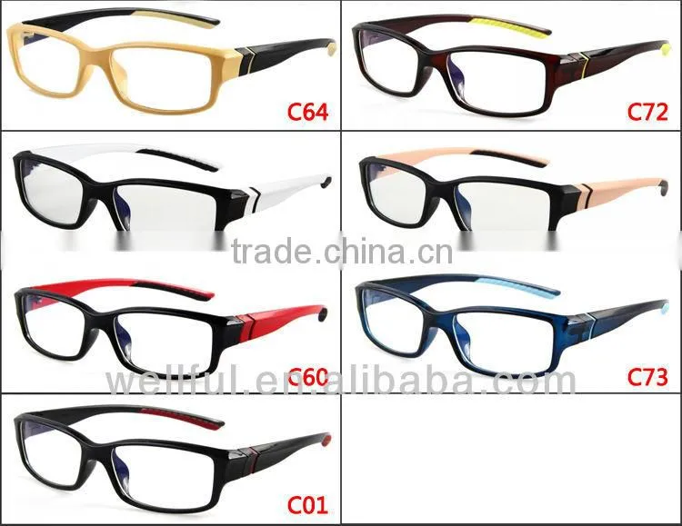 2014 latest economic glasses frames unisex multichoice optical frame