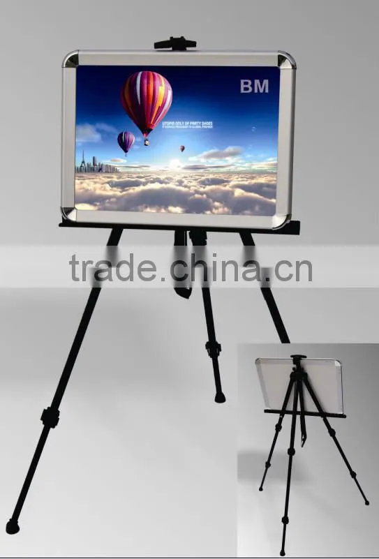Telescopic Field Studio Painting Easel Tripod Display Stand, X Tripod Stand, poster stand