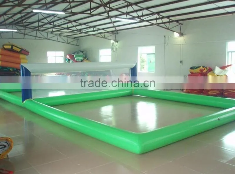 Inflatable games inflatable water volleyball court