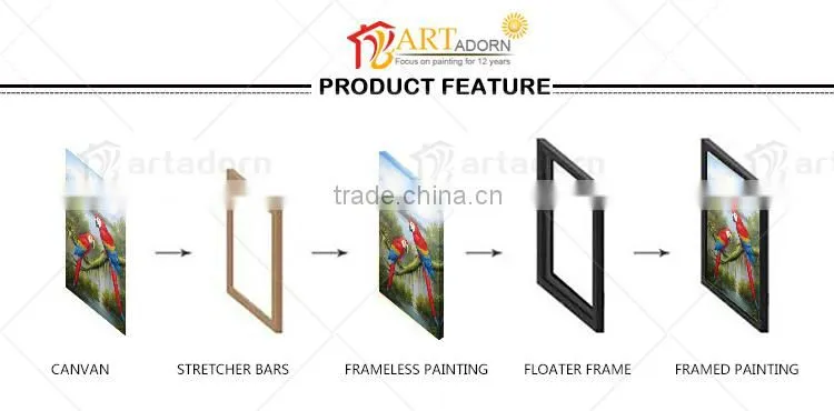 Home Decor high quality handpainted abstract modern oil painting for bar