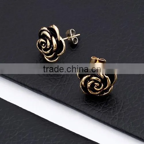 Fashion Stainless Steel Diamond Earrings