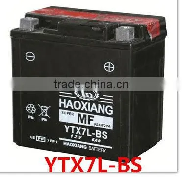 SCL-2012122243 vented plumbic acid battery for YB5L-B motorcycle parts