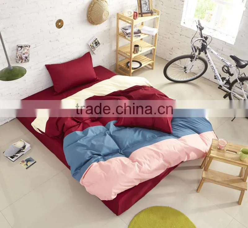 Free Sample Provided 100 cotton Disposable flat Bed Sheets/bedding sets for Hotel with cheap price