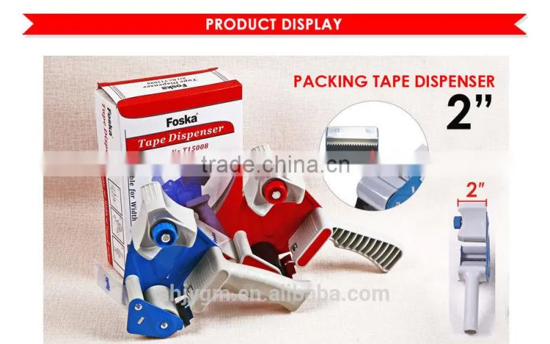 Handle Manual Packing Plastic Carton Tape Dispenser