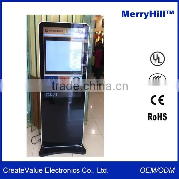 42/46/55 inch floor stand 3g wifi multimedia network shopping mall advertising touch screen kiosk