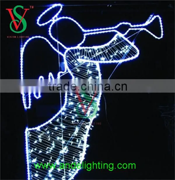 New products angel motif light for Christmas holiday decoration