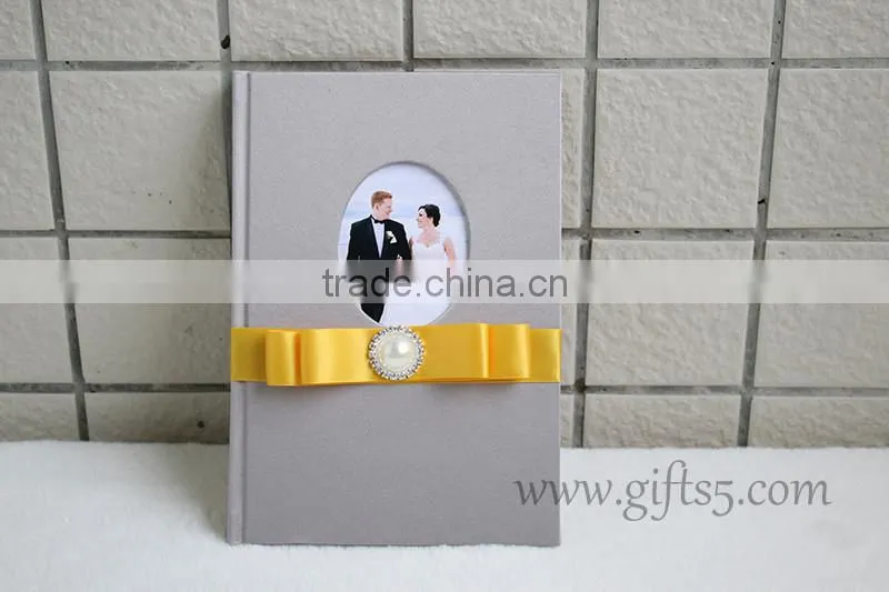 Wedding book made in handmade