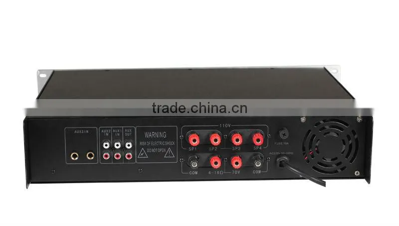 PA signal amplifier with USB