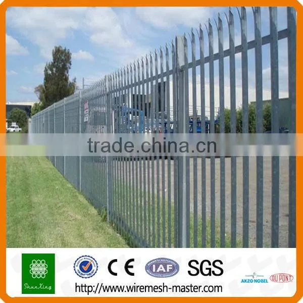 Galvanized Steel Palisade Fencing
