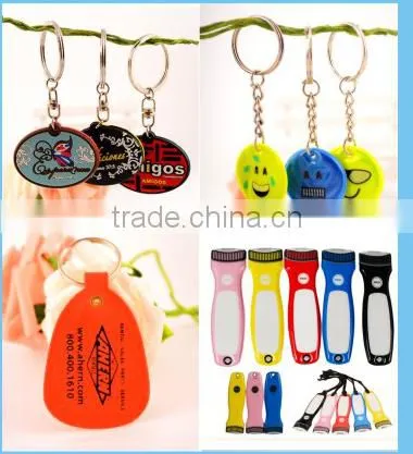 high quality customized pvc bookmark for promotion