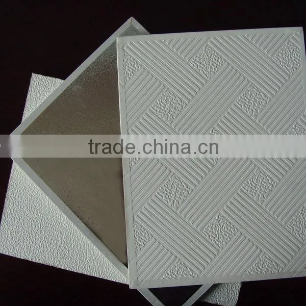 Acoustic PVC Gypsum Board Suspended Ceiling Panel