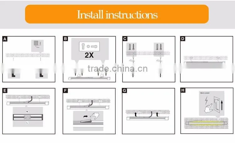24W 1200mm GS RoHS CE Approval T8 LED Tube Lighting