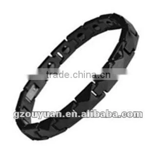 Wholesales custom design black ceramic bracelet, hot selling fashion ceramic bracelet