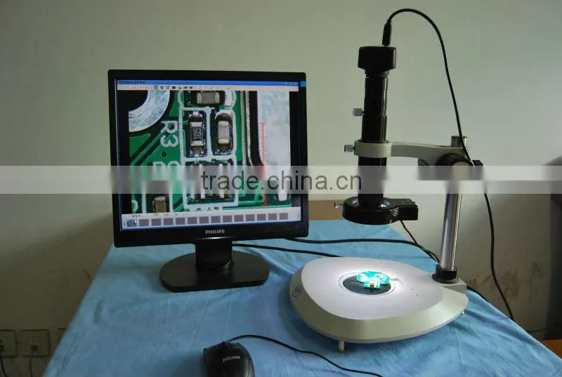 High Definition 5.0MP dual image formats C-mount digital microscope camera