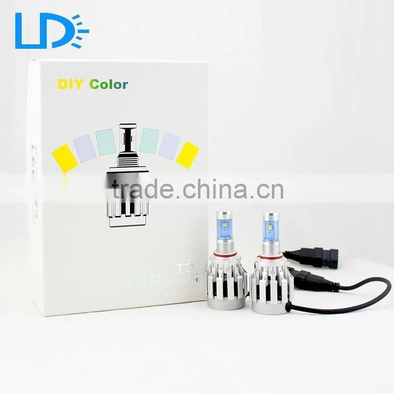All in One LED Auto Headlight 2016 Newest T3 9007 LED Headlight 9007