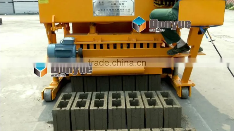 hollow block machine price QMY6-25 hollow brick machine for canton fair