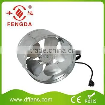 Plastic Inline Duct Fan with Stepless Speed Switch
