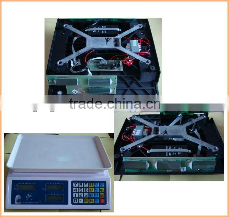 electronic price computing scale 30kg,digital price scale electronic bench scale with steel pan