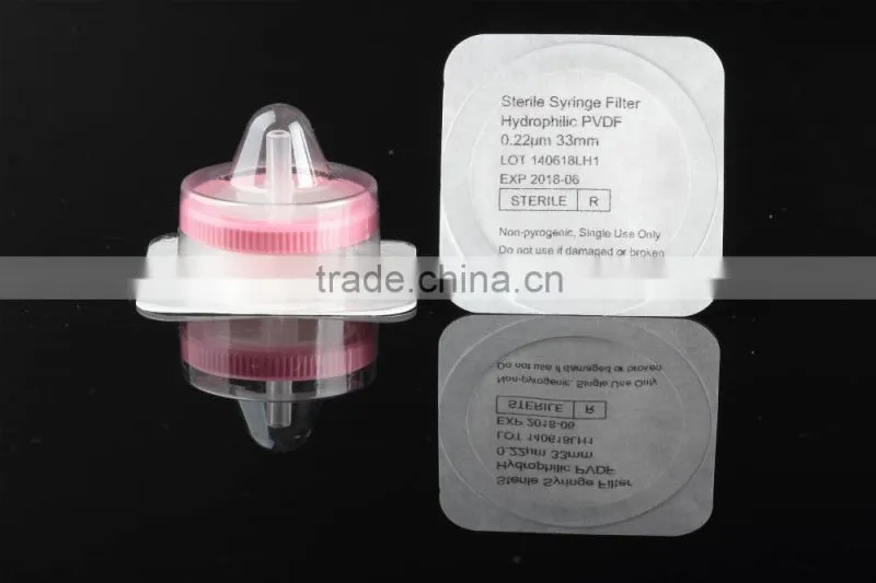 High quality sterile Syringe Filter with favourable price