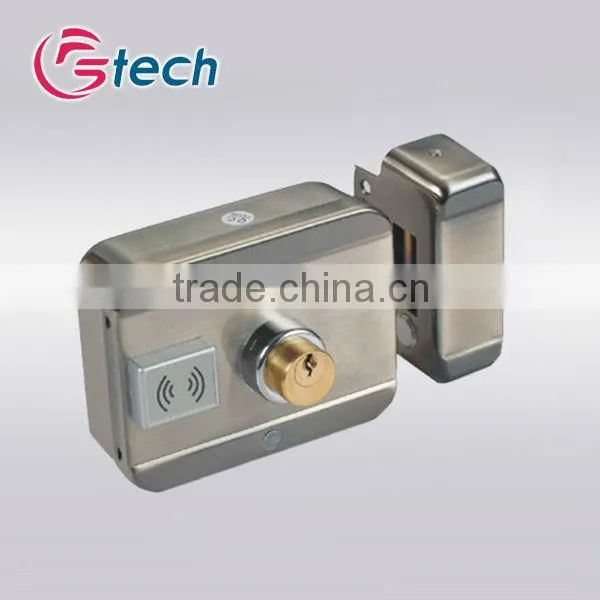 electric locking door lock with excellent quality Standalone Steel Drawback Lock