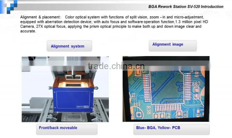 RW-SV520 Micro bga chipset repair machine