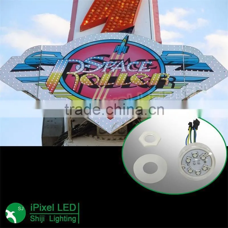 SJ-45-24V 45mm point light with 6pcs high bright smd5050 led