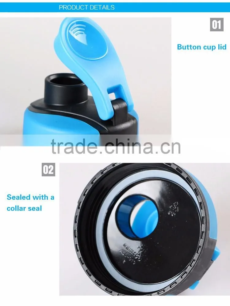 600ml Outdoor Sports Cycling Joyshaker Water Bottle Plastic Hot Drinking Cups