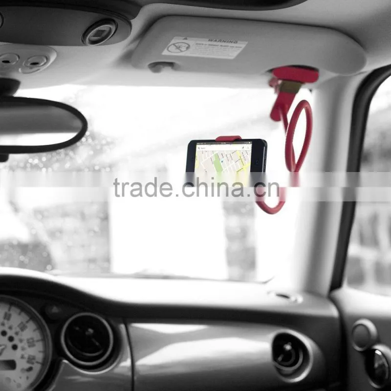 Brand New Gooseneck Clip Holder Car Bracket For Mobilephone/MP4/GPS
