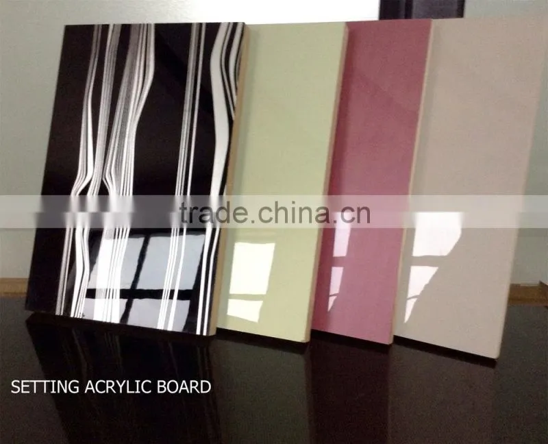 High Gloss UV MDF Panel, UV MDF Board,UV MDF Sheet