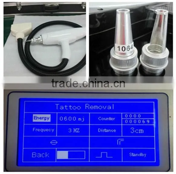 New Products on China Market Beauty Salon Equipment 1064nm/532nm/1055nm Tattoo Removal Machine Medical Q-Switch Nd:YAG Laser