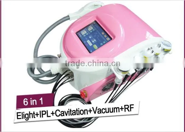 2016 Christmas sale 6 handles beauty salon equipment with CE