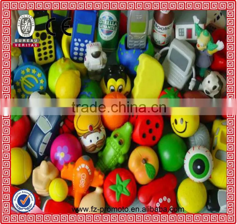 Pu balls Pu emoticon face ball