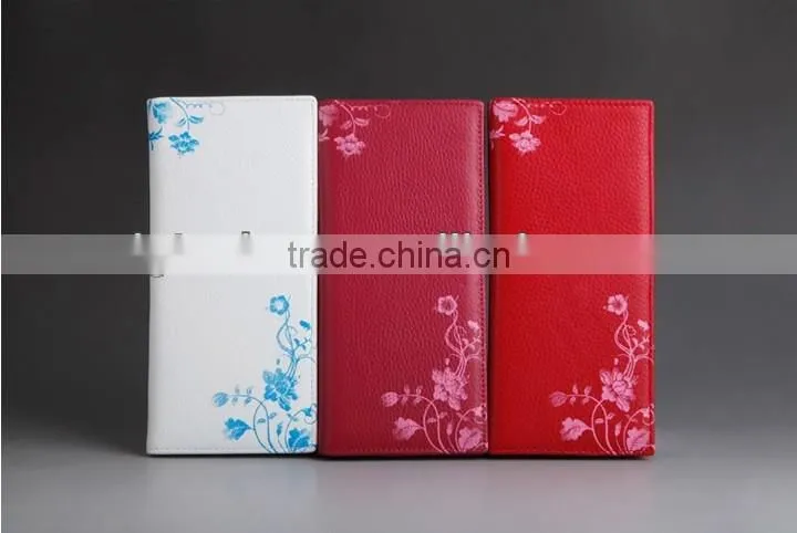 Gorgeous color and multi pockets women's fashionable wallets