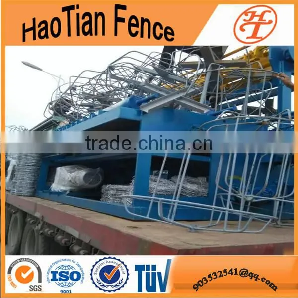 cheap automatic field wire mesh guard fence making machine