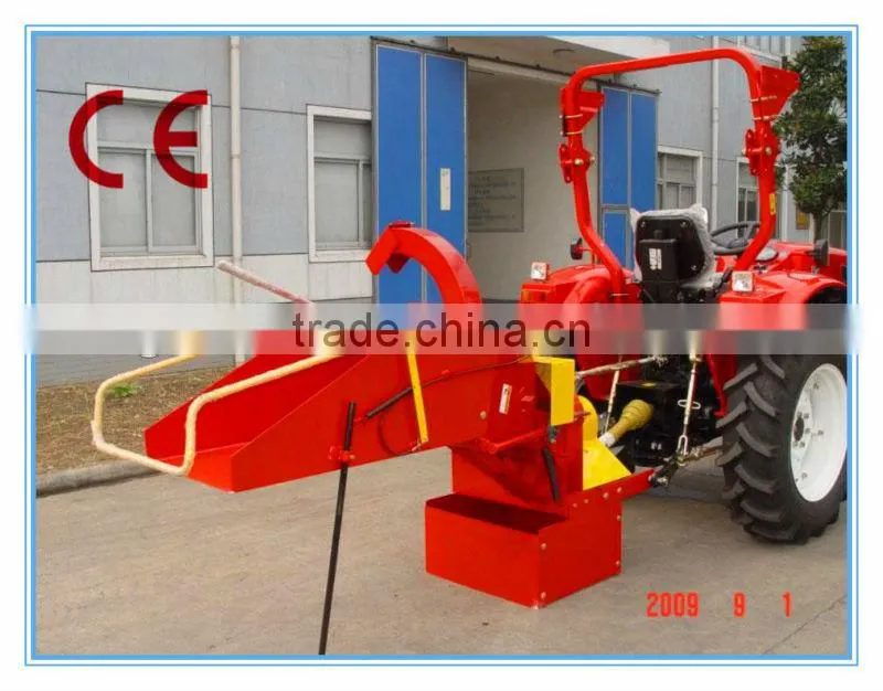 3point linkage WC-8 wood chipper mulcher, CE certifricate
