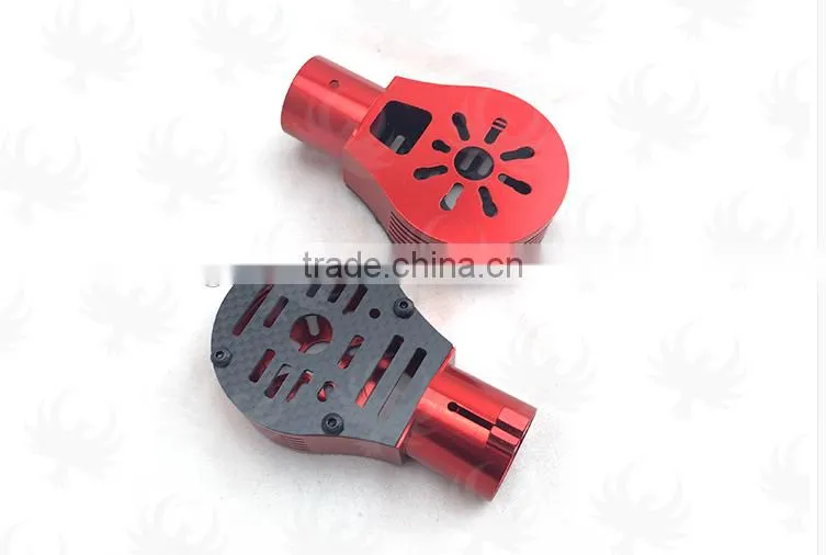 25mm CNC motor mount DIY model aircraft accessories multi-rotor 25mm CNC aluminum motor holder for Q6L KV330 Motor