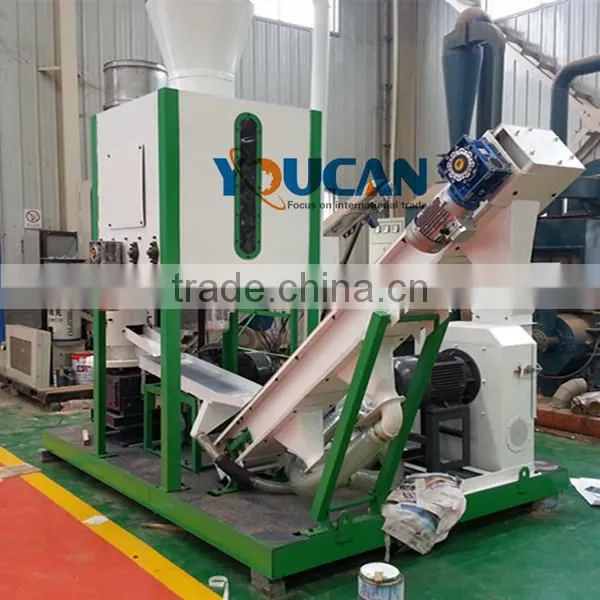 Youcan good performance wood pellet production line/wood pellet milling machine/poultry feed pellet plant
