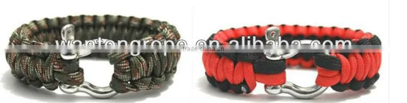 The Prerequisite Product For Outdoor Camping Survival Paracord Bracelet