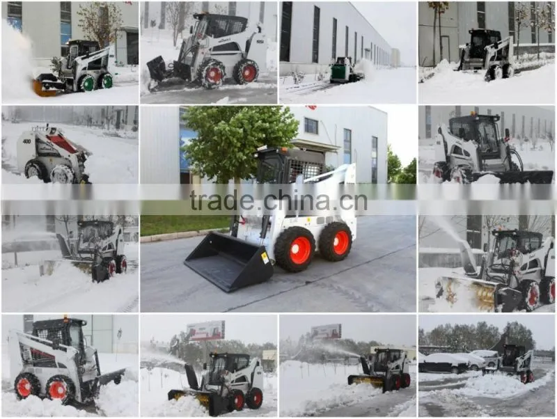 60hp Mini Skid Steer Loader China 800F - Hot Small Skid Steer Loader for Sale Skid Steer
