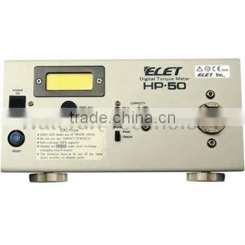 Digital torque meter for screwdriver testing