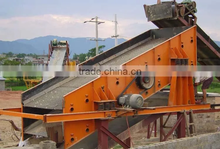 High Screening Efficiency Linear Vibrating Screen For Vibrating Screen Separator for powder, granule and liquid