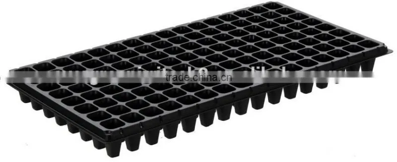 China Supplier PS material 21,32, 50, 72, 98, 105, 128 150 162 200 288 cells plastic trays plant nursery