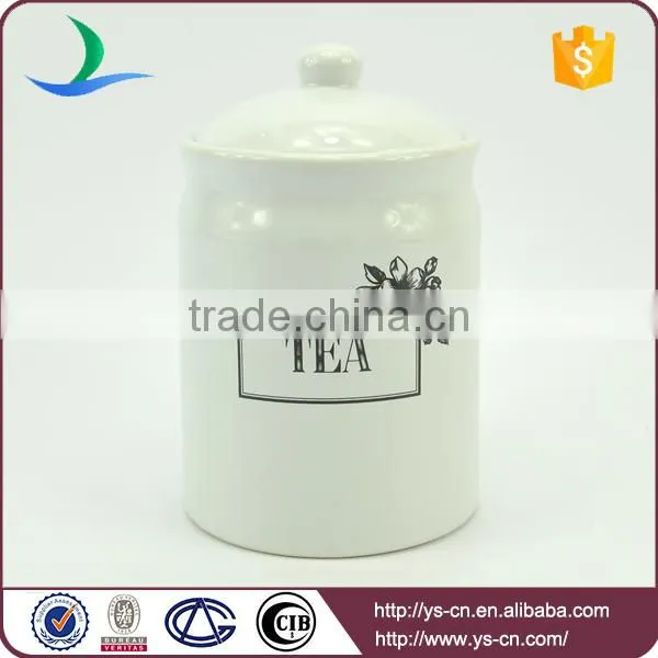 2015 Modern ceramic coffee sugar tea canisters food storage