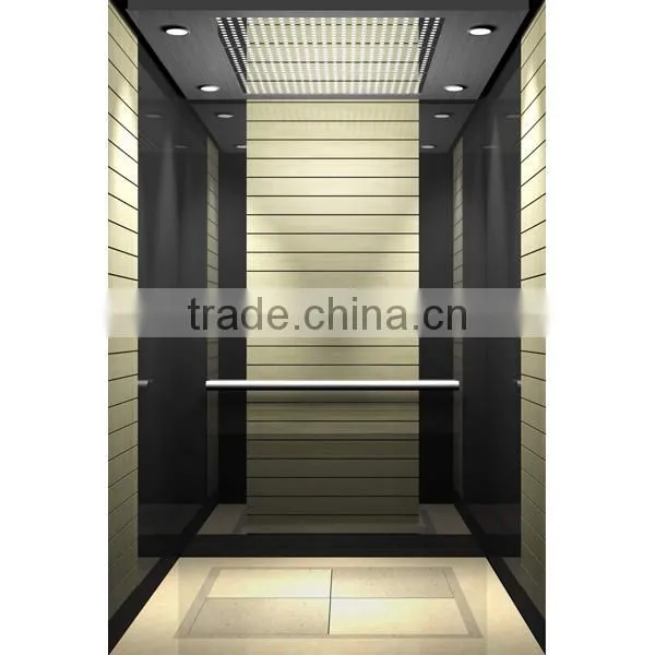 Top Grade Stainless Steel Interor Design Elevator Cabin Decoration