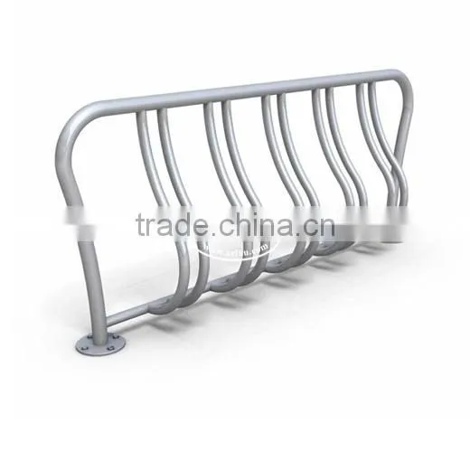 Arlau Bicycle Rack,Galvanized U Shaped Rack,Surface Mount Double Decker Bicycle Rack